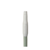 G7053 - MANCHE FIBRE DE VERRE - BLANC - EMBOUT FILETE - 150 cm - NBG