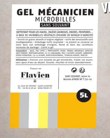 Savon pro de mecanicien microbille - 4 L 