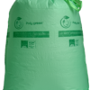 G6515 - SAC POUBELLE BIODEGRADABLE - LIEN COULISSANT - 40L - 500 x 650 - 25µ - NBG