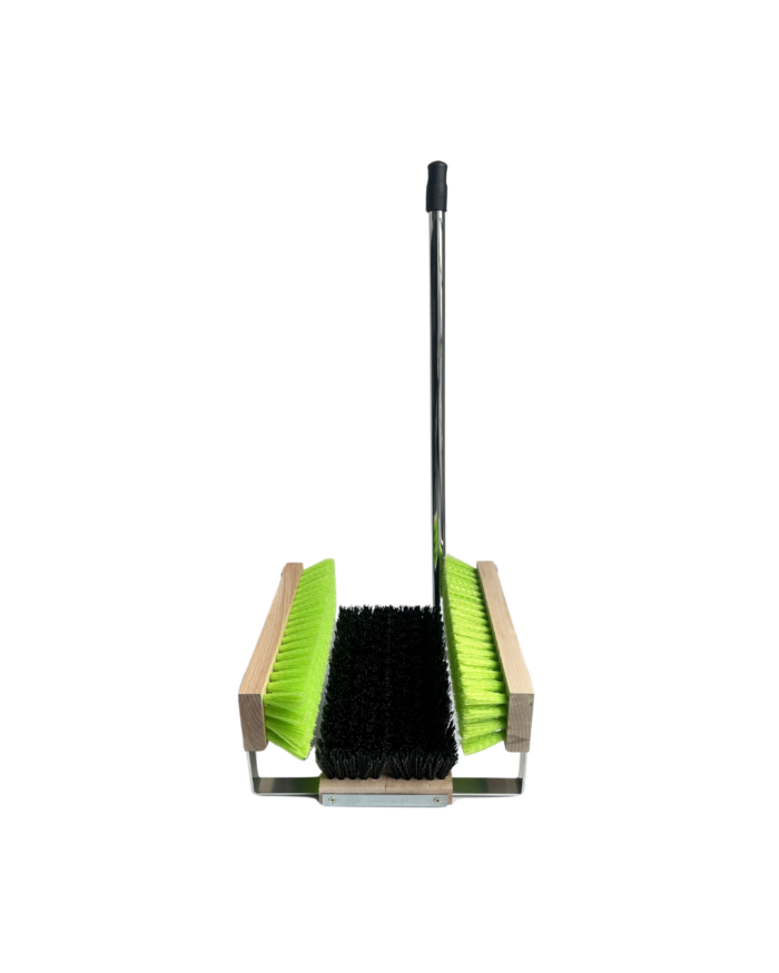 G4031AP - decrottoir polissor exterieur - 4 brosses avec poignée - FACING - NBG