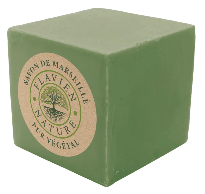F12011B - Savon de Marseille Pur Végétal - Huile d'Olive - 300g