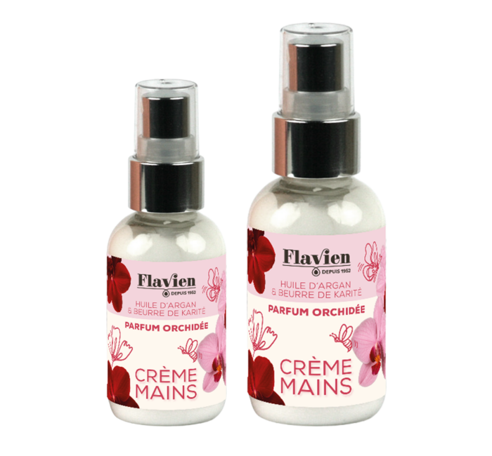F6600SB F6601SB - Creme Mains - 50ml et 100ml - Parfum Orchidée - sans boite